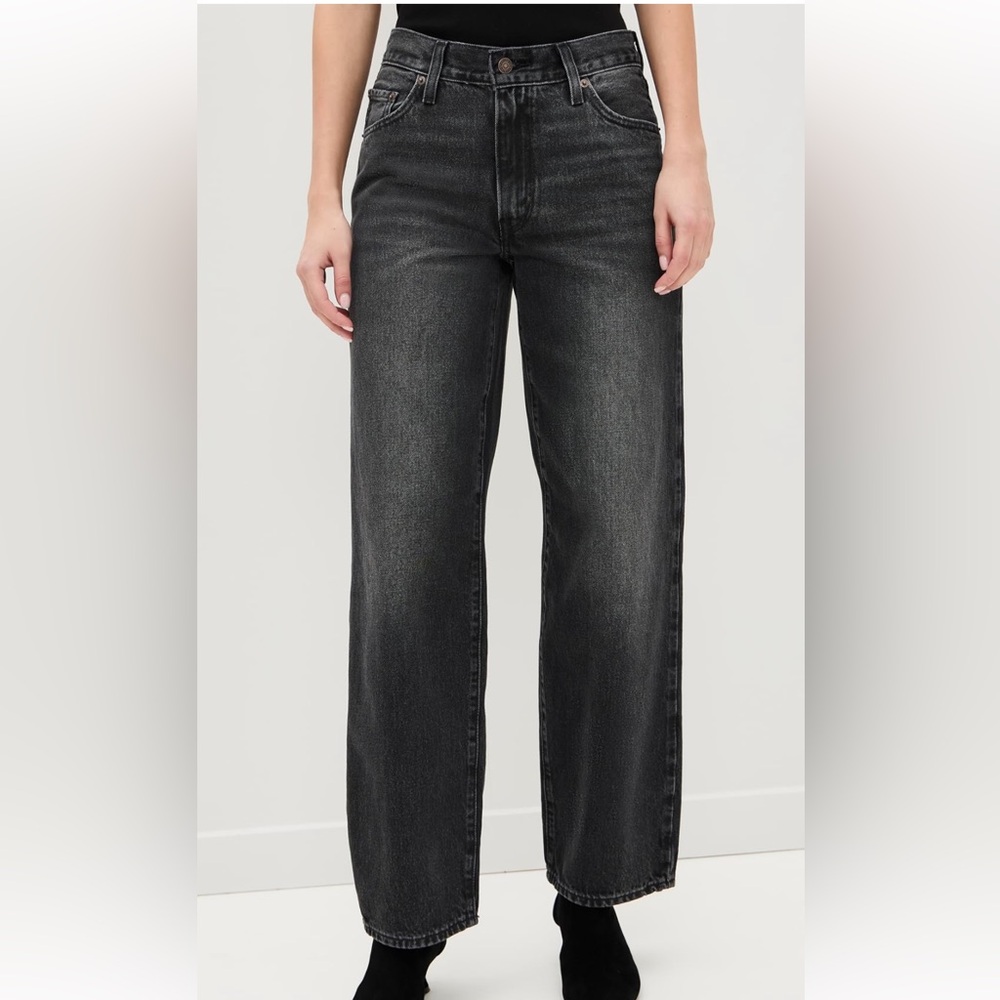 Levi’s baggy dad in shrink up